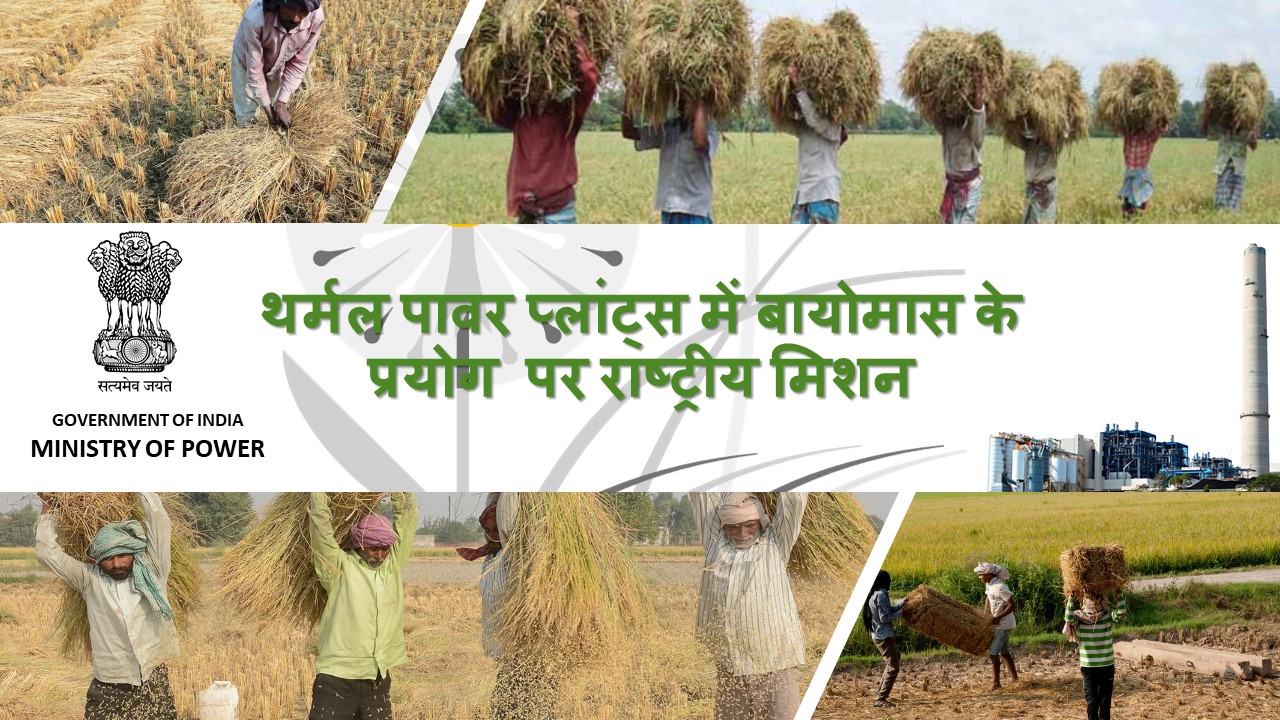 National Mission on use of biomass in thermal power plants